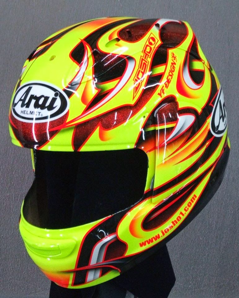 Racing Helmets Garage Arai RXGP "Josho1" 2015 by YF Design