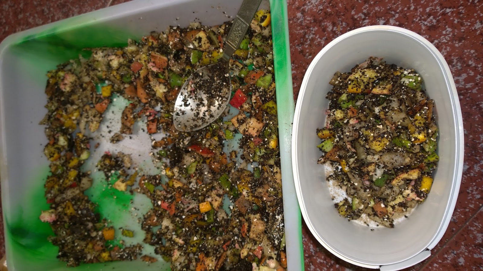 Container / Balcony Gardening in Bangalore Bokashi Composting Part 1