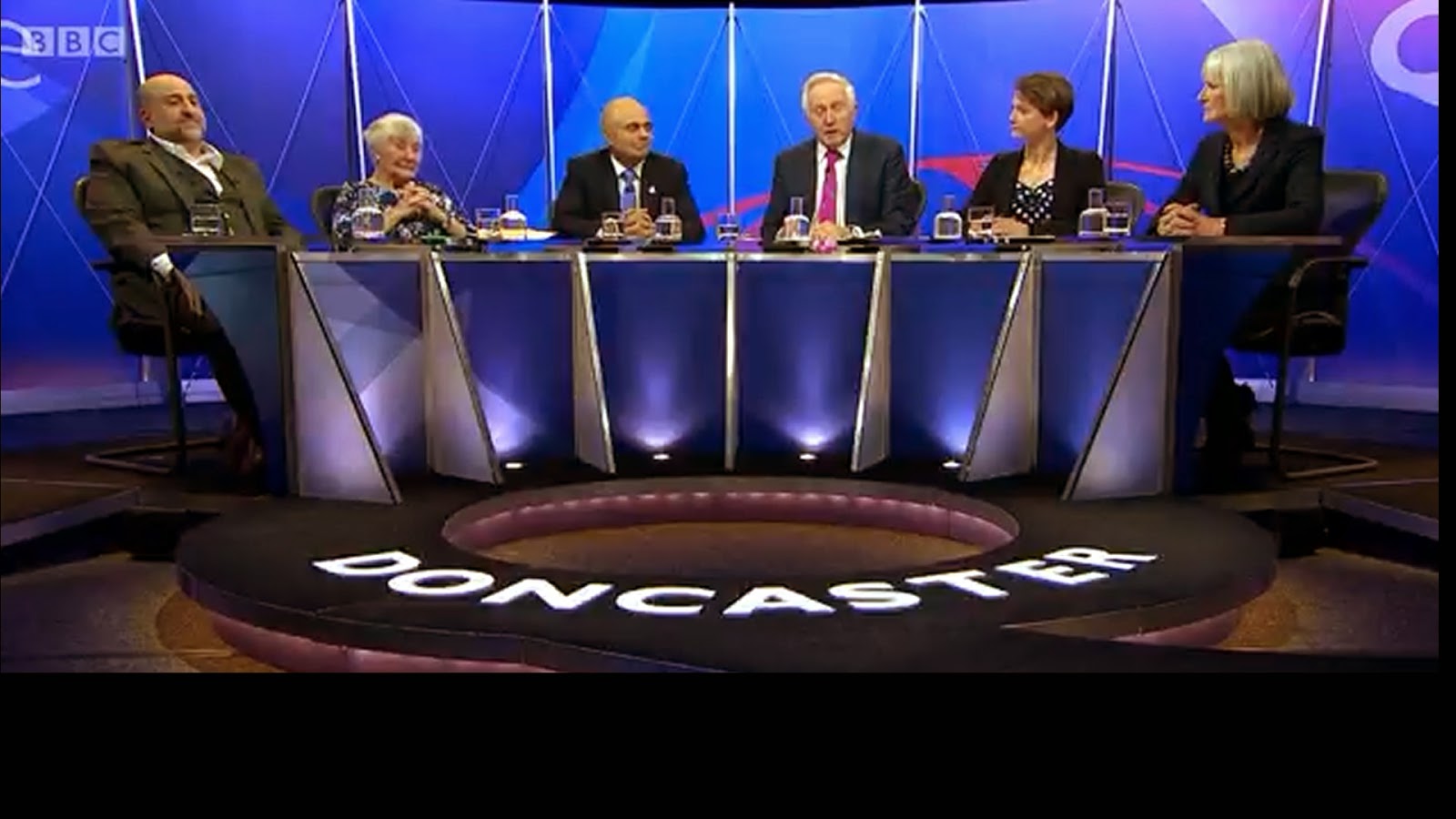 Question Time panel in Doncaster 4 December 2014