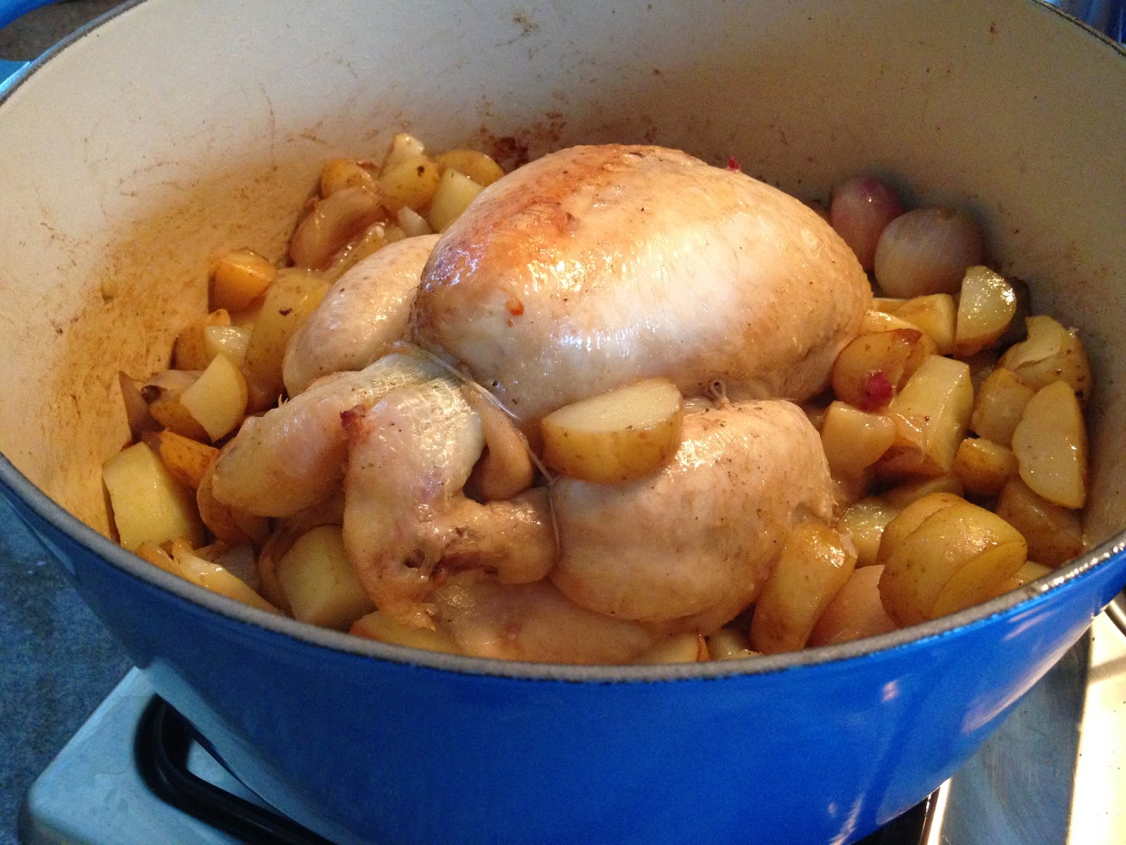 Recipe Junkie and the attack of the custard creams Pot Roast Chicken