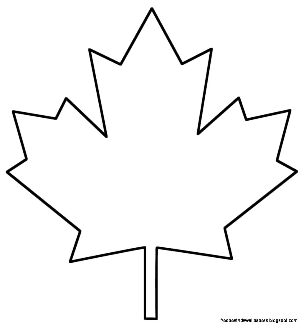 Maple Leaf Coloring Page Plants Maple Leaf Coloring Page Plants