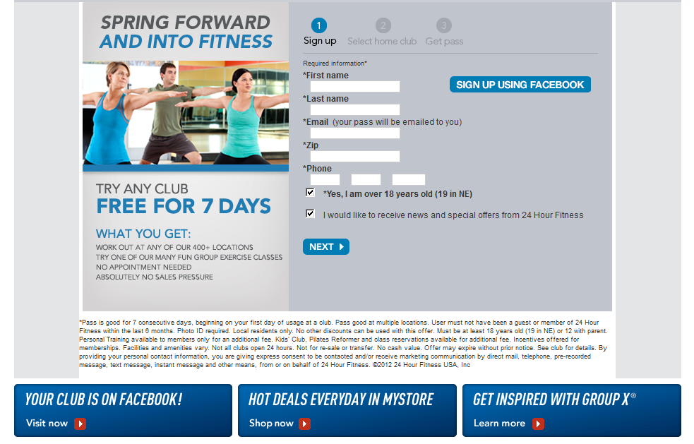24 Hour Fitness Email Sign Up collectiveinter