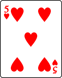 five of hearts