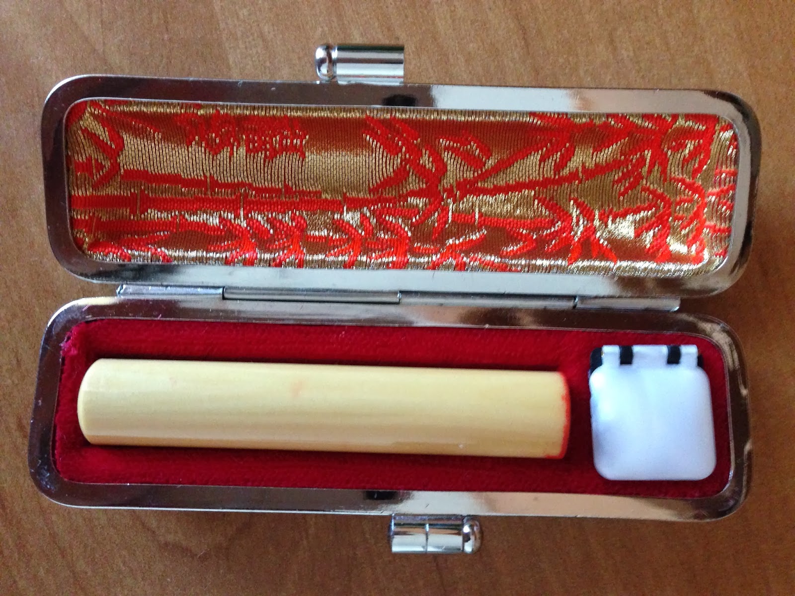 Daily Glimpses Of Japan Hanko/Inkan Japanese Personal Stamp