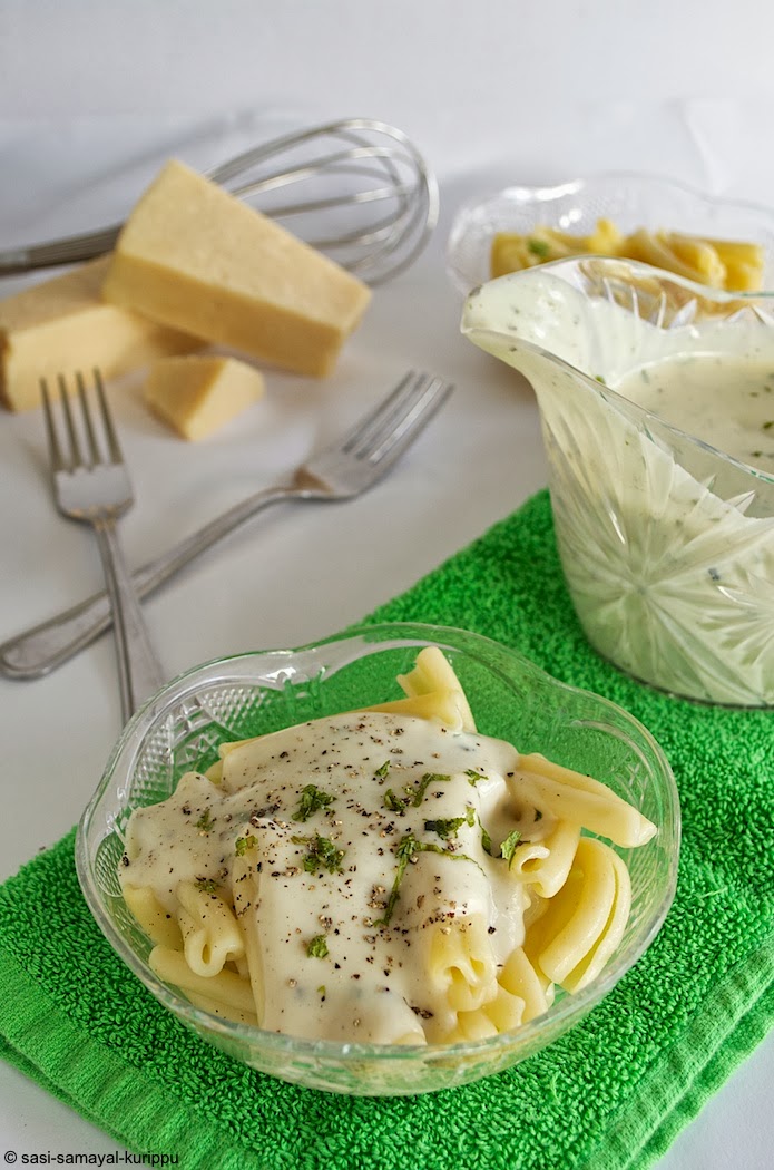 SASI'S KITCHEN Alfredo sauce (without cream)