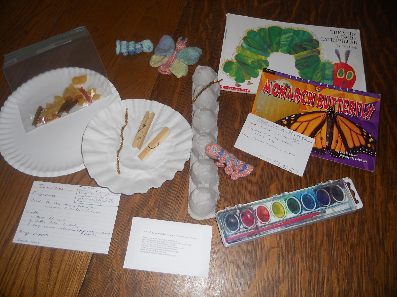 Preschool Activity Kits Butterflies