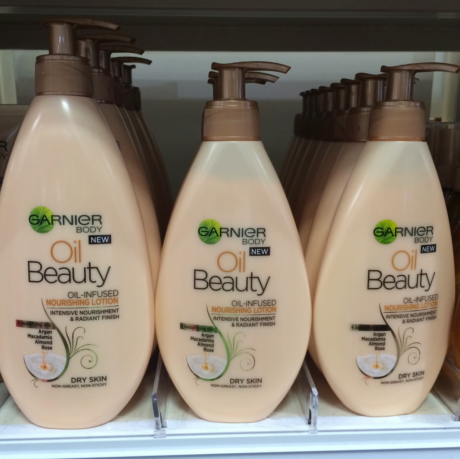 The Lipstick Drawer Garnier Oil Beauty Lotion Review