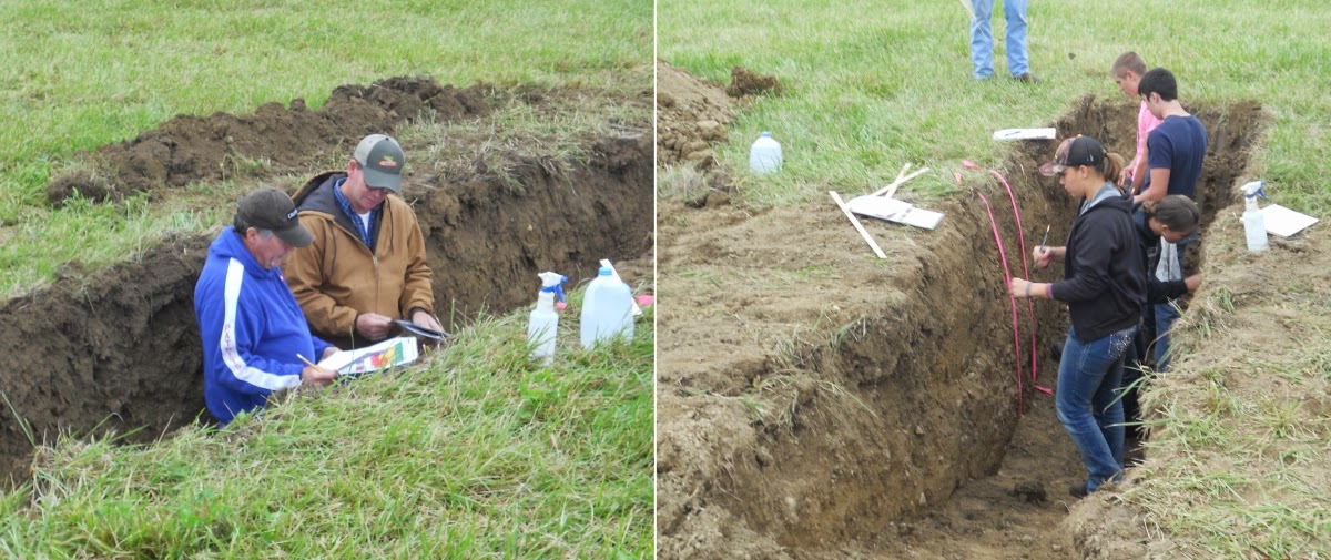 County FFA Land Judging Contest Held in Monroe Township