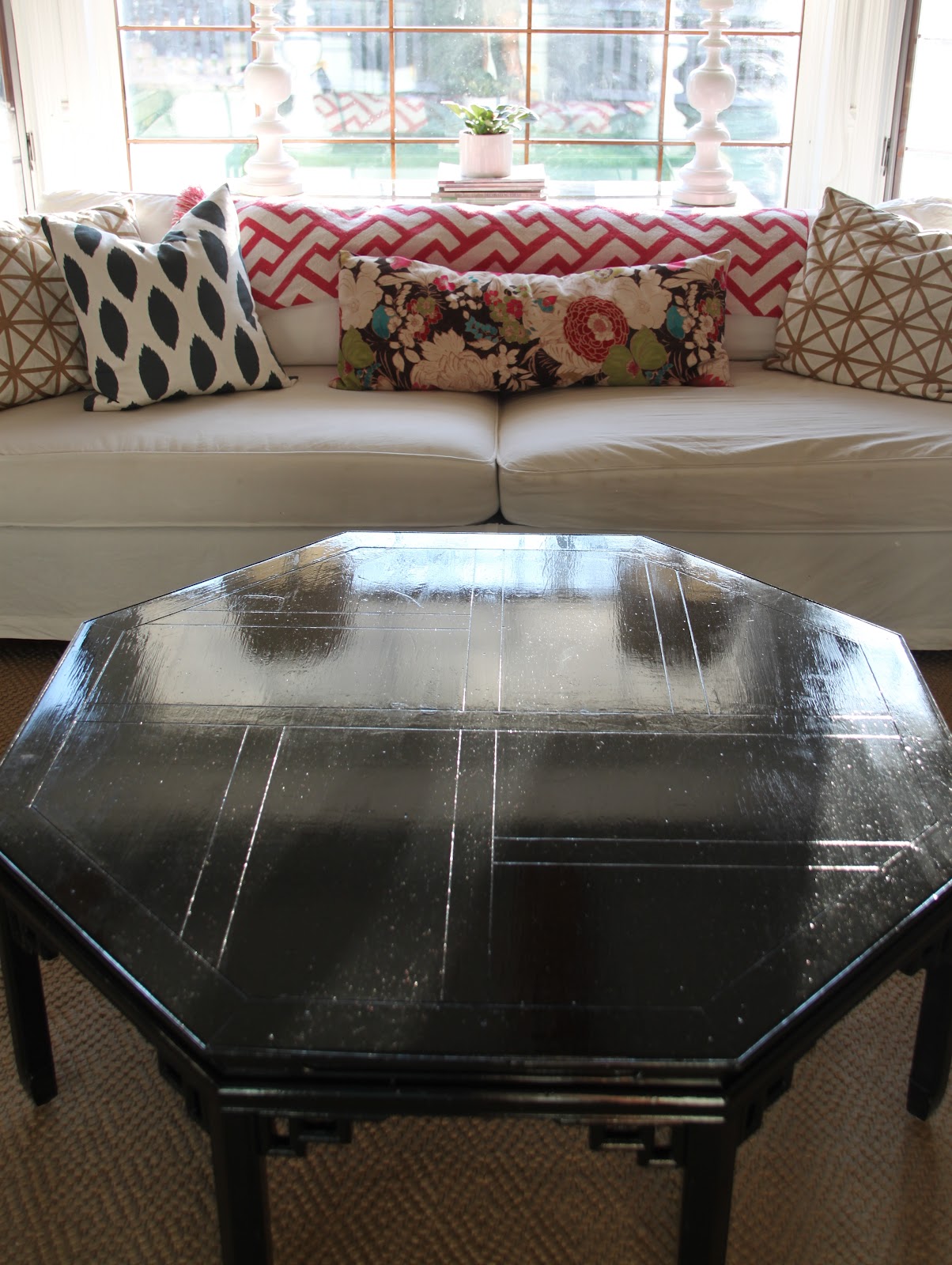 my best friend craig I'M DONE PAINTING THE COFFEE TABLE!