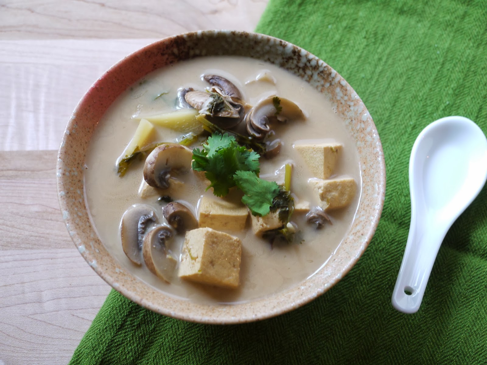 Miss Wong's Kitchen Lime Tofu Soup Recipe 磨茹豆腐酸湯