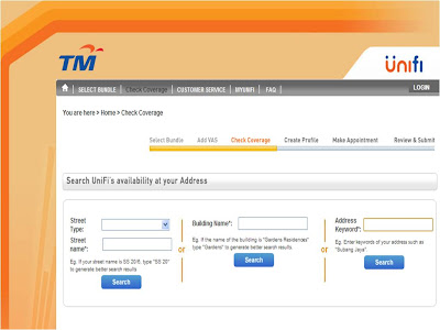 Coverage unifi semak Cara Check