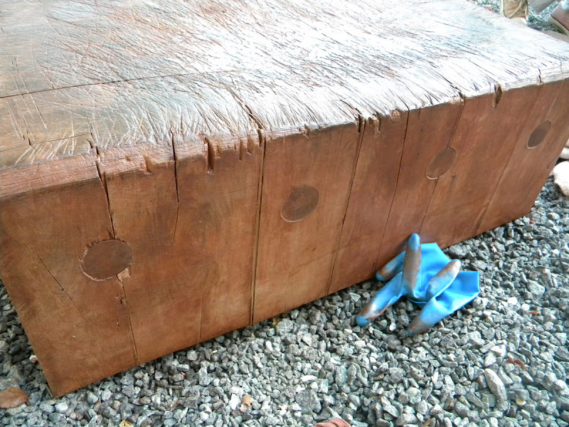 Three Pixie Lane A Restored Butcher S Block