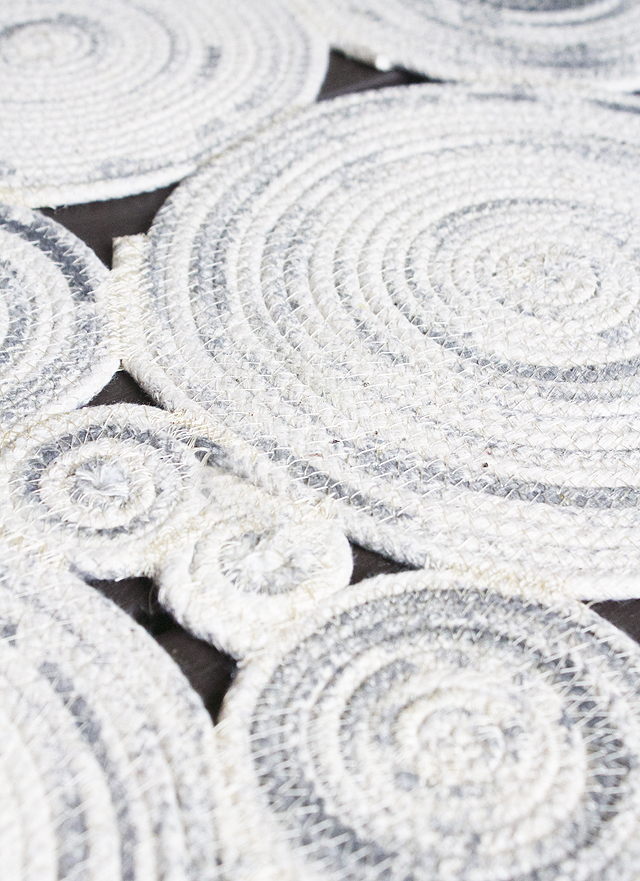 alisaburke coiled rope door mat