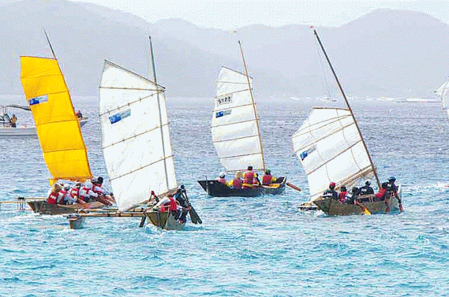 sabani boats racing, sails,paddles