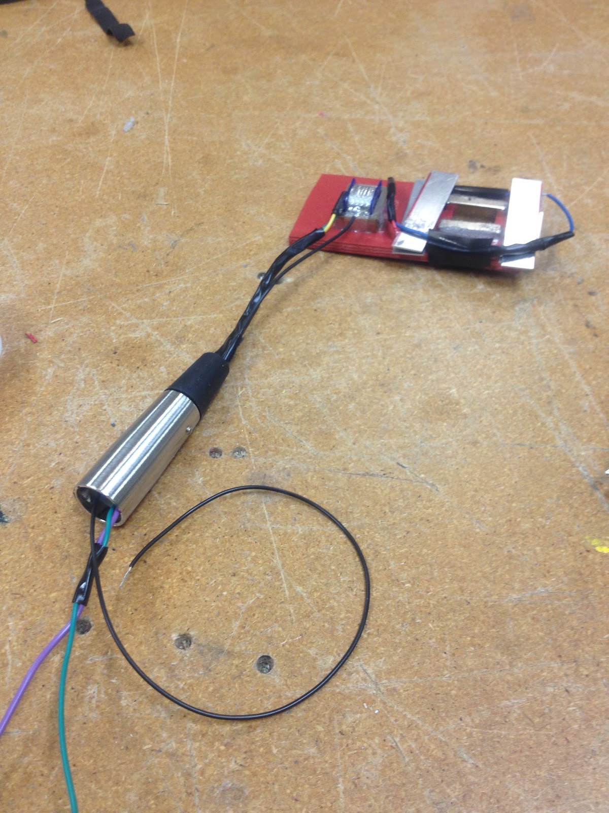 Kelley's Creative Electronics Homemade Ribbon Microphone