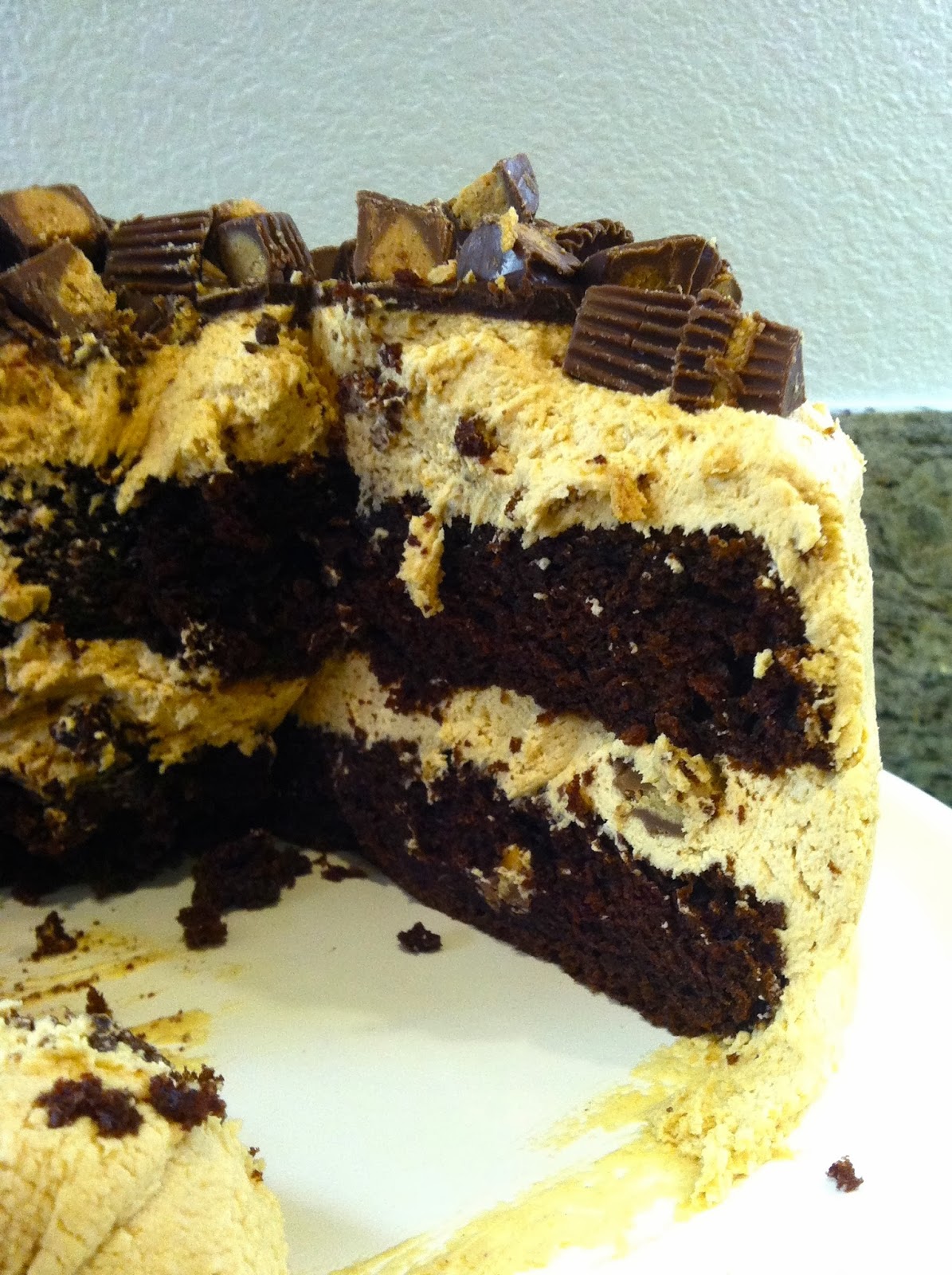 Goddess of Baking Reese's Peanut Butter Cup Cake