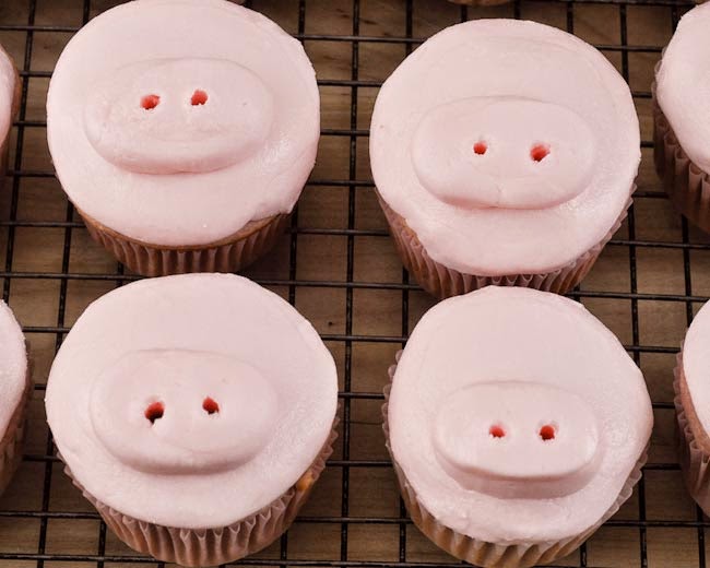 How To Make Pig Cupcakes How To Make Pig Cupcakes
