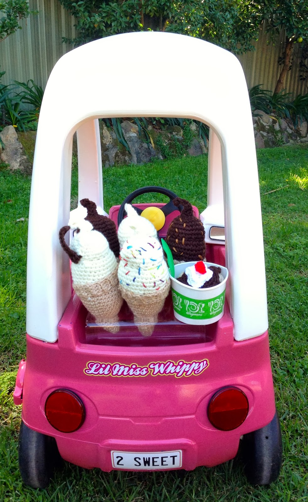 Giggleberry Creations! Lil' Miss Whippy Cozy Coupe Makeover!