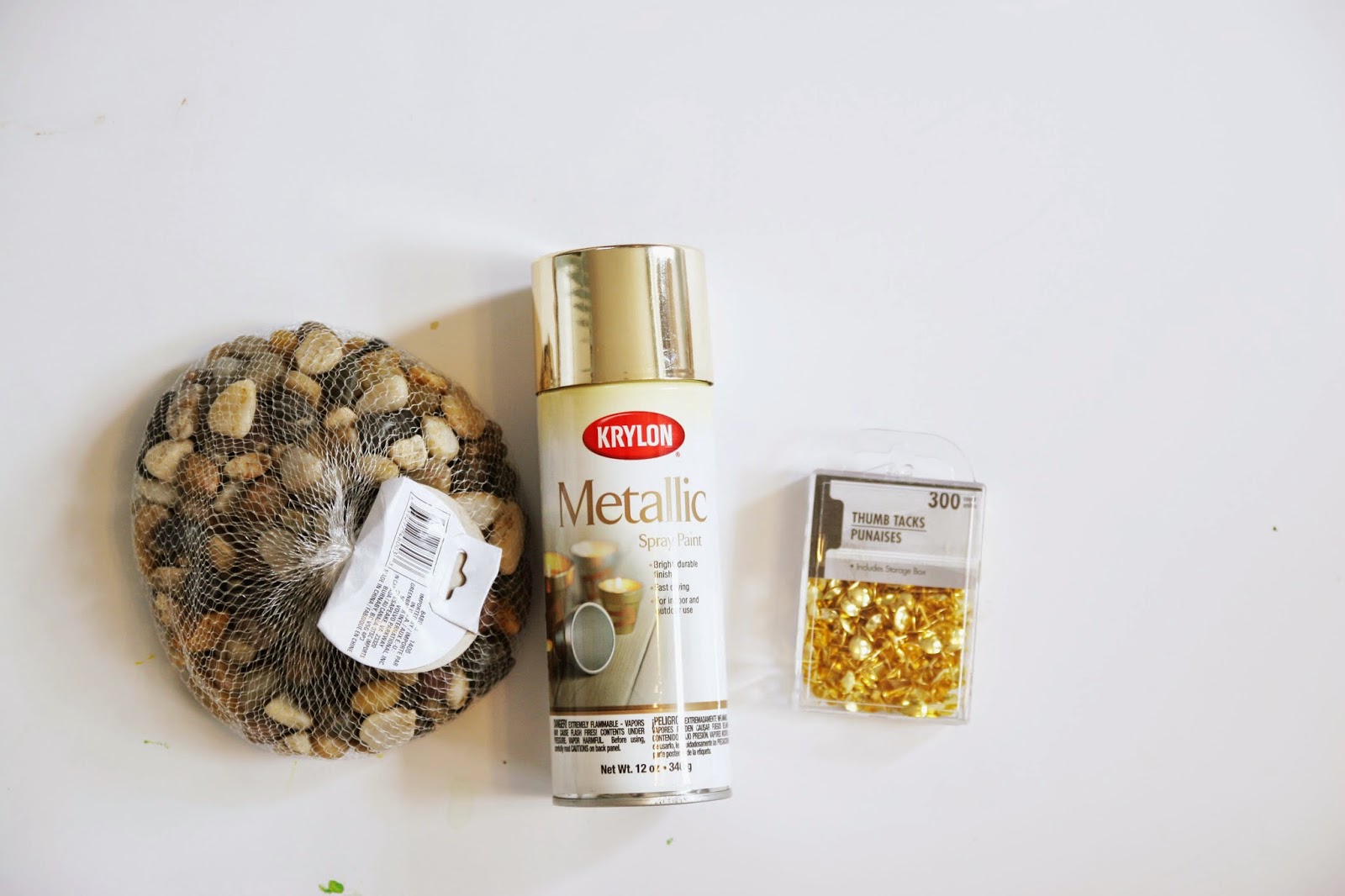 Homemade Ginger1 Metallic Stone Thumbtacks + 25 Target Gift Card