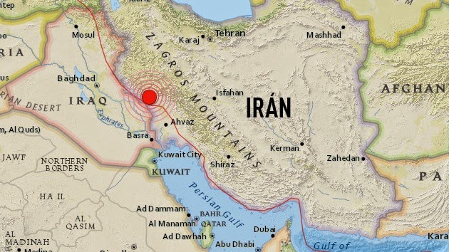 Sismo de magnitud 6,2 sacude Irán