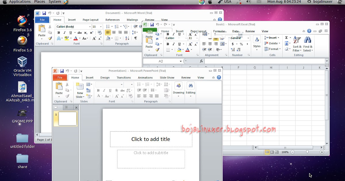 Cara Menginstal Microsoft Office 2010 Di Ubuntu Dengan