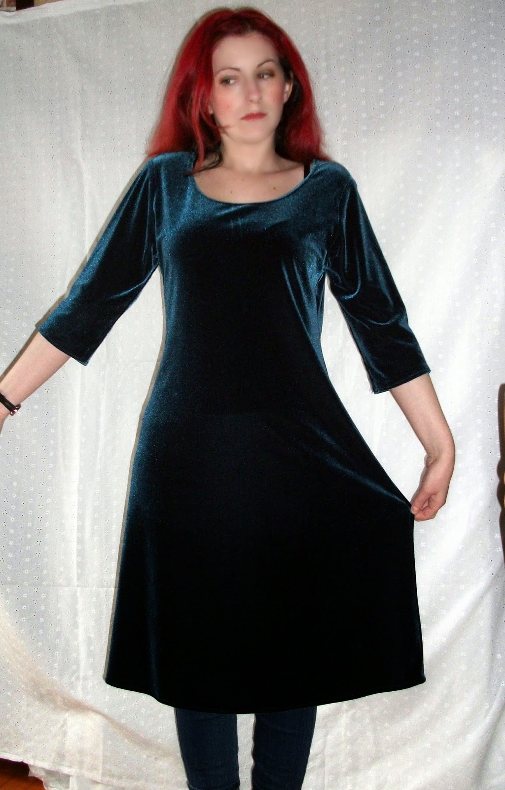 Craft Thrift Or Die Drape Myself In Velvet It S A Dress