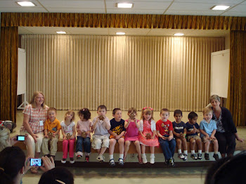 Coby's three year old preschool class at Grace Luithern Church
