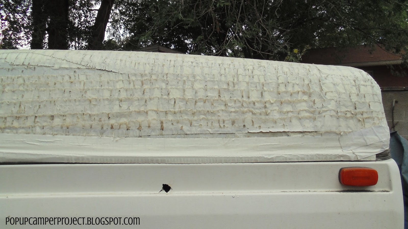 Pop Up Camper Project The Roof of our Pop Up Camper