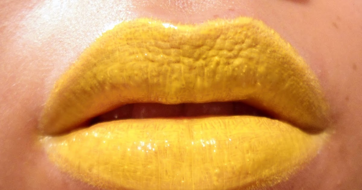 Lizzie Loves Makeup Yellow Lips?!