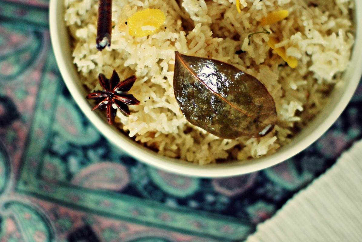 Buttered Up A basmati pilaf and scents of home