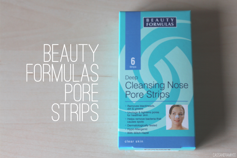 BEAUTY FORMULAS Deep Cleansing Nose Pore Strips CassandraMyee NZ