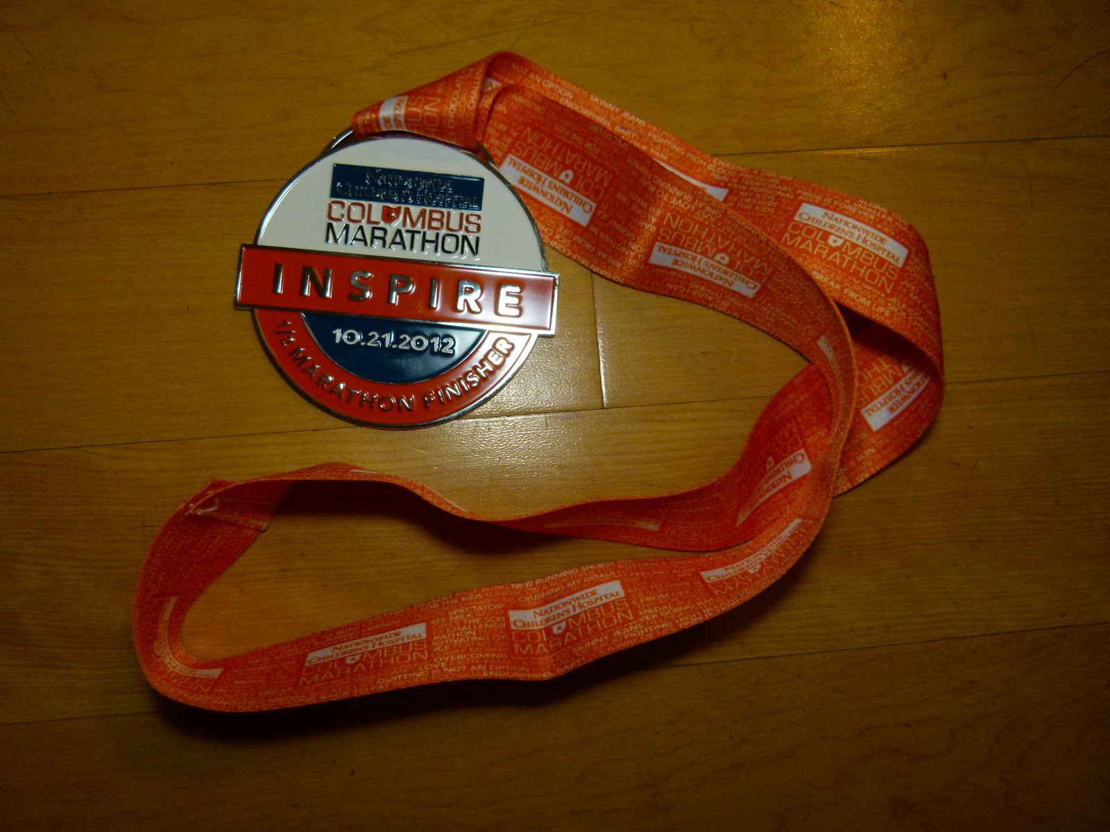 Pillsbury Press 2012 Columbus Half Marathon