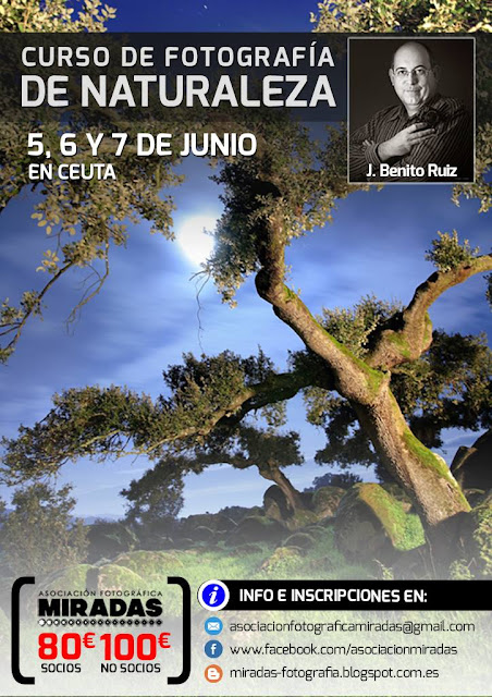 Curso con José Benito - 5 al 7 de junio en Ceuta