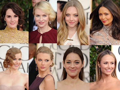 Celebrity Hairstyles from the 2013 Golden Globes