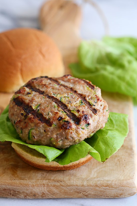 Turkey Burgers with Zucchini – super juicy and delicious!
