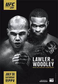 UFC 201: Lawler vs. Woodley