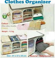 clothes organizer,rak pakaian Gambar clothes organizer,gambar clothes organizer sekat 3,gambar rak pakaian