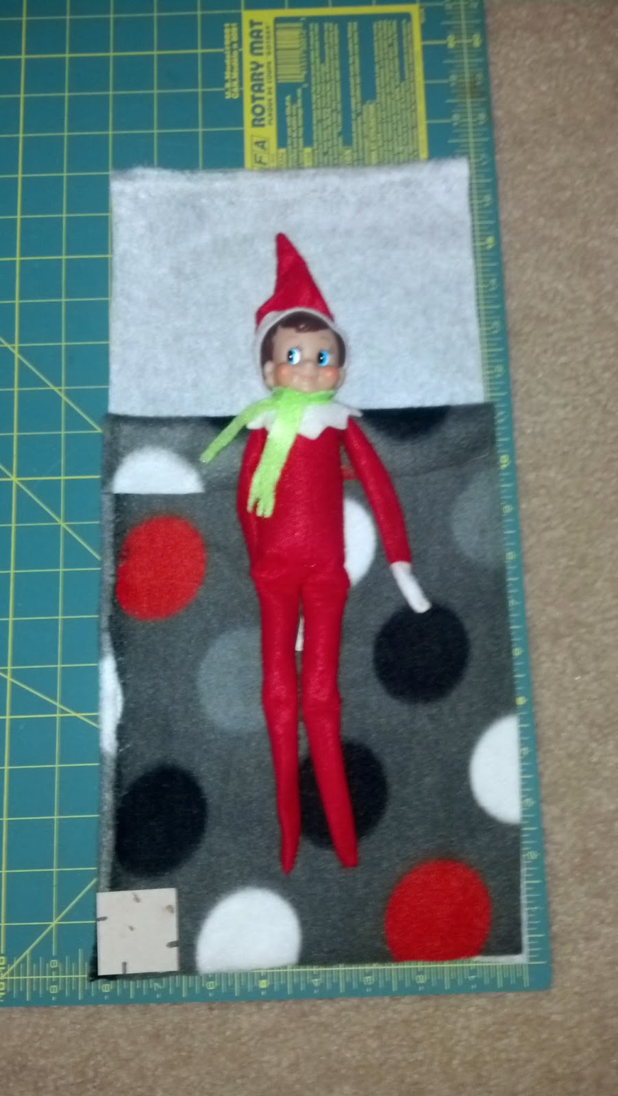 Learning As I Sew...bake, cut, and create Elf on the Shelf DIY