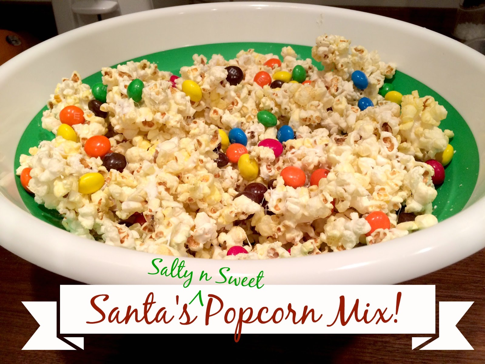 Santa's Salty N Sweet Popcorn Mix Lou Lou Girls