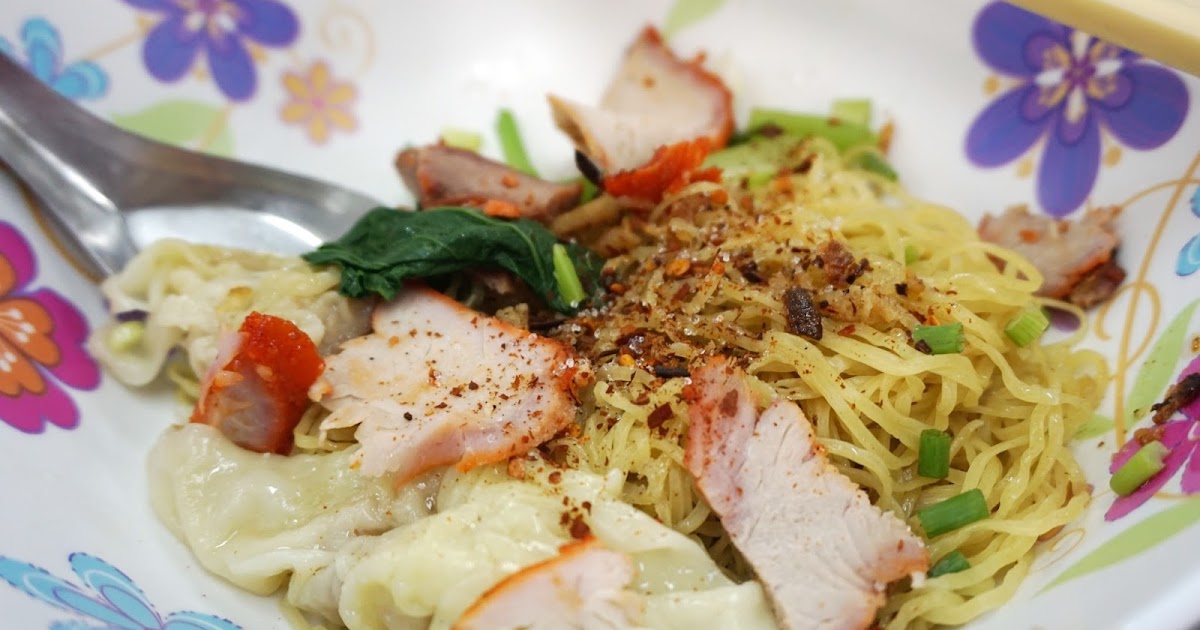 Pinkypiggu Sabx2 Wanton Mee Soi Petchburi 19 Best In Bangkok Better Than The Best In Singapore