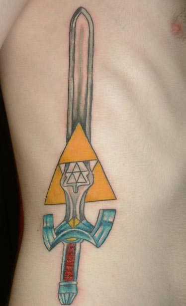 Master Sword Triforce