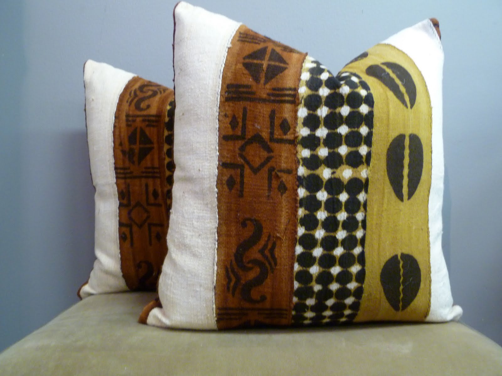 nakedwindow reversible 20x20 african mudcloth pillow covers