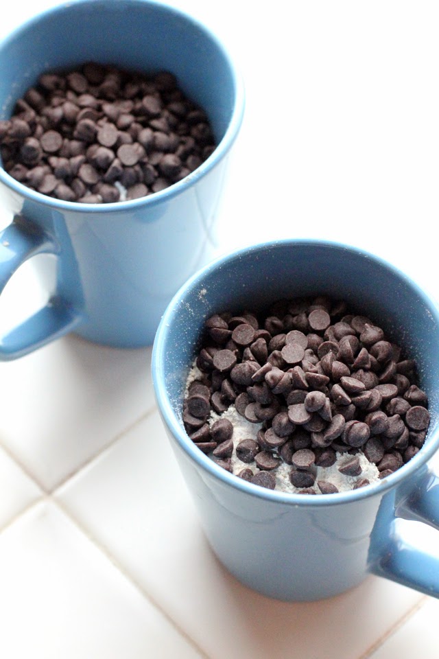 DIY Chocolate Chip Cookie Dough Mug Cake The Idea King