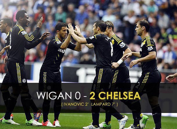 Wigan Athletic 0-2 Chelsea, 2012/13 - Read Chelsea