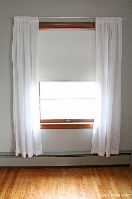 How to make a Fabric Covered Roller Shade with Handmade Tassel 