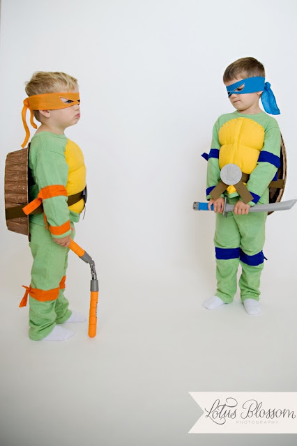 making teenage mutant ninja turtle shells