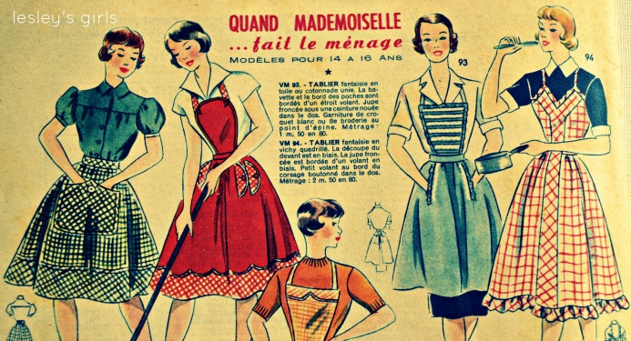 Cartoline "Vintage" - Pagina 2 1950s+new+look+dress+french+fashion+vintage+magazine+womens+fashion+summer+blog+post+9