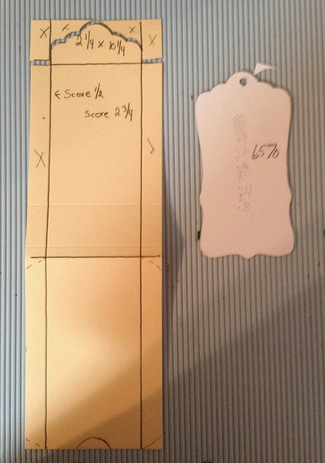 How To Make Tag Pockets On And For Tags 9A0