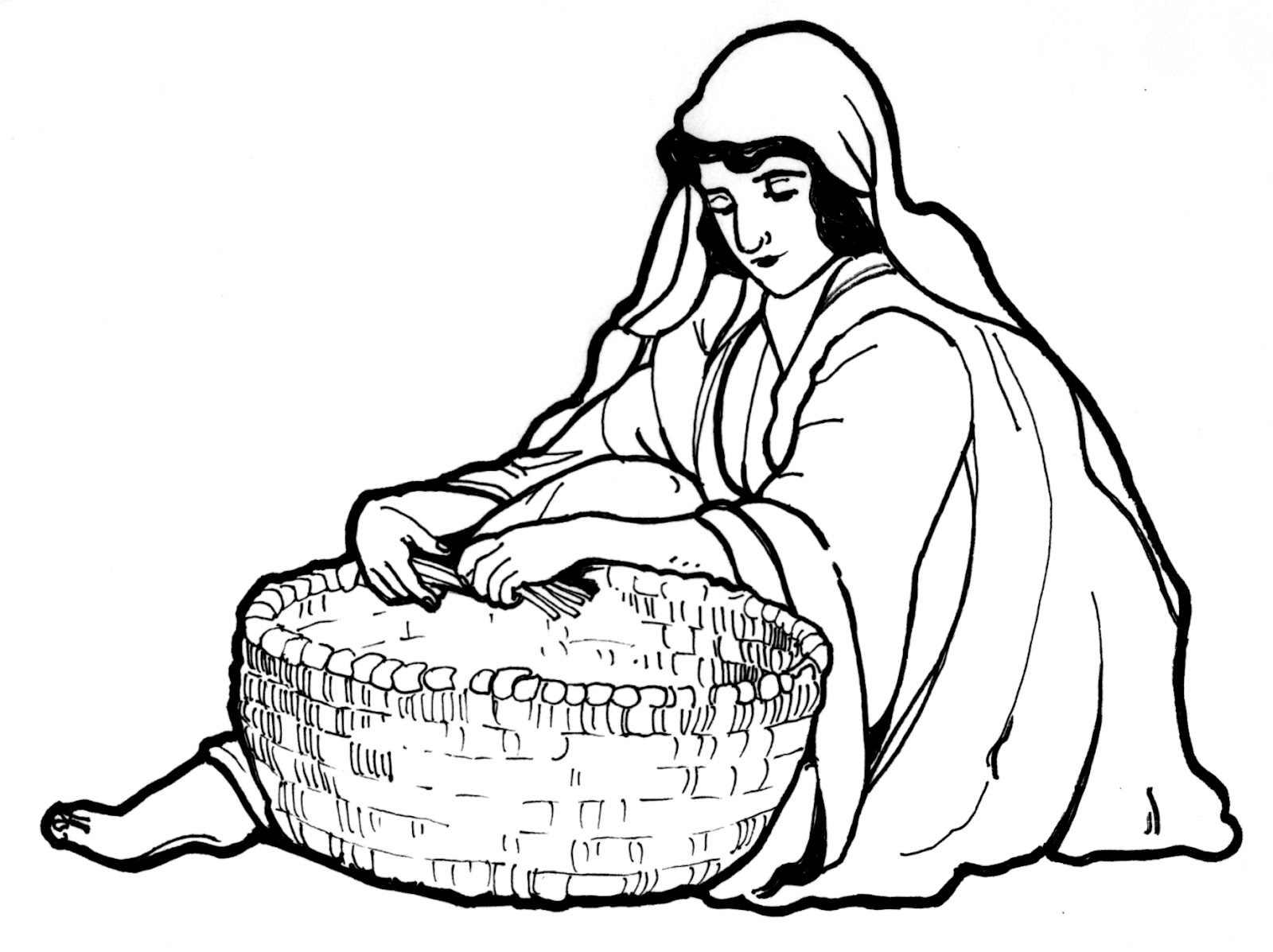 Weaving A Reed Basket Learn To Coloring