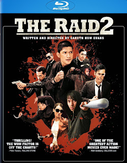 The Raid 2 Berandal DVD and Blu-Ray Cover